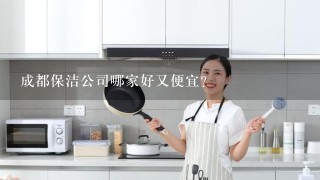 成都保洁公司哪家好又便宜？