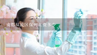 成都双流区保姆工资多少