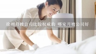 徐州月嫂公司比较权威的 哪家月嫂公司好