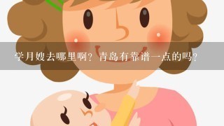 学月嫂去哪里啊？青岛有靠谱1点的吗？