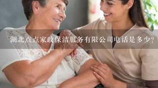 湖北点点家政保洁服务有限公司电话是多少？