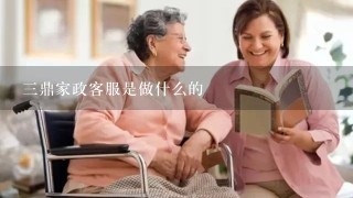 3鼎家政客服是做什么的